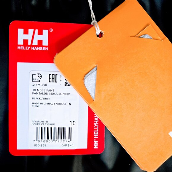 Helly Hansen Juniors' Size 10 Moss Rain Pants, BNWT - Picture 4 of 5